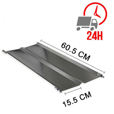 Volet pour machine à kebab 3 feux (605x155mm) / GOLDINOX Volet pour machine à kebab 3 feux (605x155mm) / GOLDINOX