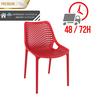 Chaise Elif - Rouge / GOLDINOX Chaise Elif - Rouge / GOLDINOX