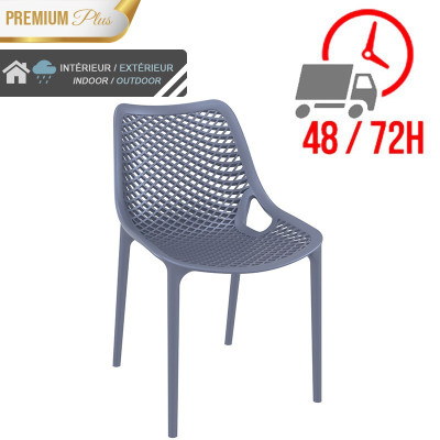 Chaise Elif - Gris / GOLDINOX Chaise Elif - Gris / GOLDINOX