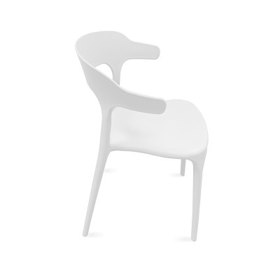 Chaise Lana - Blanc / GOLDINOX Chaise Lana - Blanc / GOLDINOX
