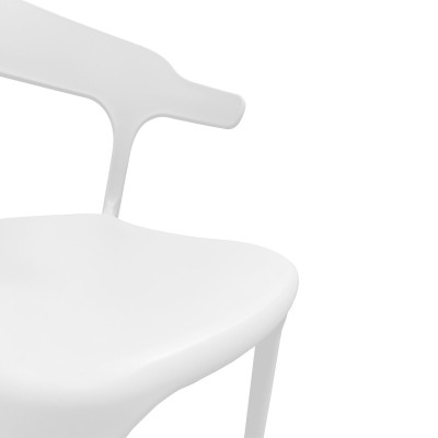 Chaise Lana - Blanc / GOLDINOX Chaise Lana - Blanc / GOLDINOX