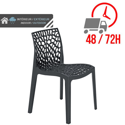 Chaise Jade - Noir / GOLDINOX Chaise Jade - Noir / GOLDINOX