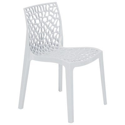 Chaise Jade - Blanc / GOLDINOX Chaise Jade - Blanc / GOLDINOX