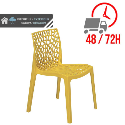 Chaise Jade - Jaune / GOLDINOX Chaise Jade - Jaune / GOLDINOX