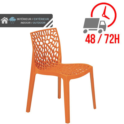 Chaise Jade - Orange / GOLDINOX Chaise Jade - Orange / GOLDINOX