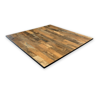 Plateau de table compact 60x60 cm stratifié - Rustique / GOLDINOX Plateau de table compact 60x60 cm stratifié - Rustique / GOLDINOX