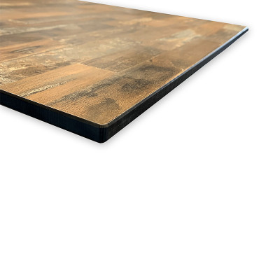 Plateau de table compact 60x60 cm stratifié - Rustique / GOLDINOX Plateau de table compact 60x60 cm stratifié - Rustique / GOLDINOX