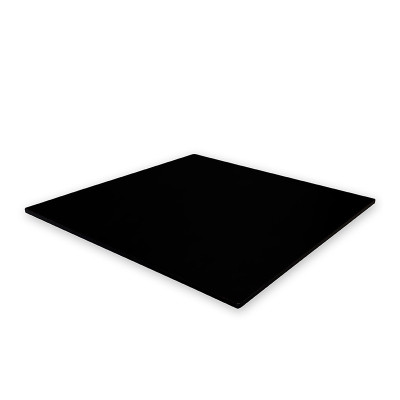 Plateau de table compact 70x70 cm stratifié - Noir / GOLDINOX Plateau de table compact 70x70 cm stratifié - Noir / GOLDINOX