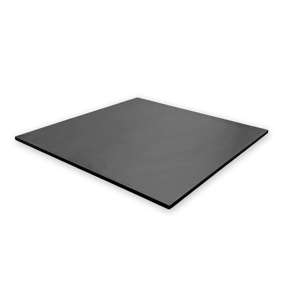 Plateau de table compact 70x70 cm stratifié - Anthracite / GOLDINOX Plateau de table compact 70x70 cm stratifié - Anthracite / GOLDINOX