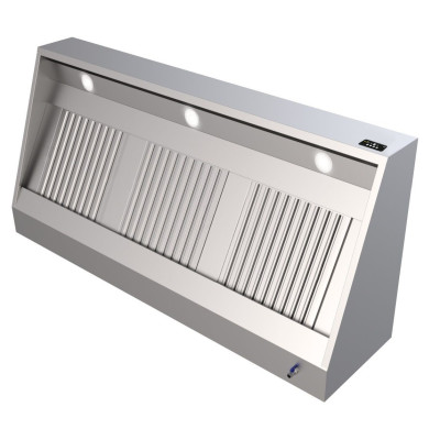 Hotte murale 1000 x 700 x 540 mm avec moteur, variateur, éclairage, filtre et robinet de vidange / GOLDINOX Hotte murale 1000 x 700 x 540 mm avec moteur, variateur, éclairage, filtre et robinet de vidange / GOLDINOX
