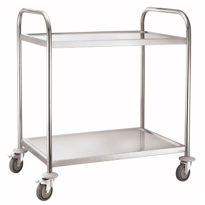 Chariot de service 1000 x 600 mm - 2 niveaux / GOLDINOX Chariot de service 1000 x 600 mm - 2 niveaux / GOLDINOX
