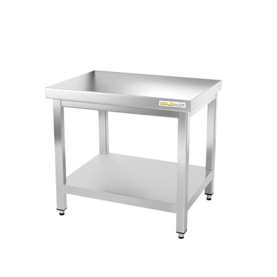 Table inox soubassement 700 x 600 mm / GOLDINOX Table inox soubassement 700 x 600 mm / GOLDINOX