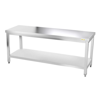 Table inox 2000 x 800 mm / GOLDINOX Table inox 2000 x 800 mm / GOLDINOX