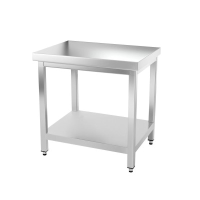 Table inox 800 x 800 mm avec renfort / GOLDINOX Table inox 800 x 800 mm avec renfort / GOLDINOX