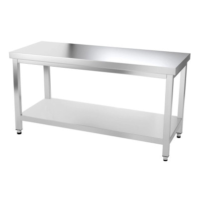 Table inox 1400 x 800 mm avec renfort / GOLDINOX Table inox 1400 x 800 mm avec renfort / GOLDINOX
