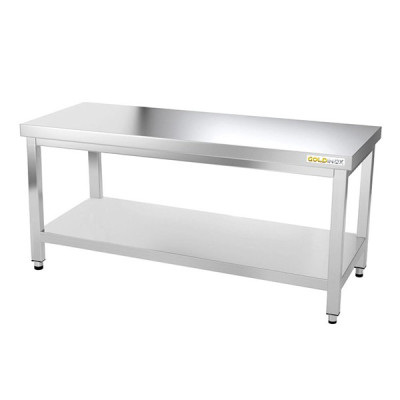 Table inox soubassement 2000 x 800 mm / GOLDINOX Table inox soubassement 2000 x 800 mm / GOLDINOX