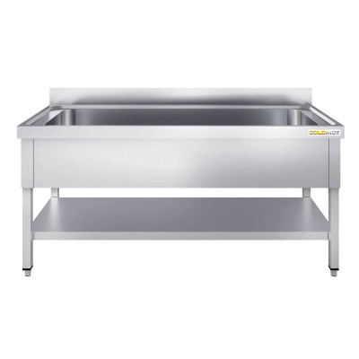 Plonge inox 1 grande cuve - 1000 x 600 mm / GOLDINOX Plonge inox 1 grande cuve - 1000 x 600 mm / GOLDINOX