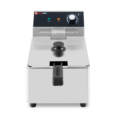 Friteuse électrique 6 Litres à poser - 3 kW / GOLDINOX Friteuse électrique 6 Litres à poser - 3 kW / GOLDINOX