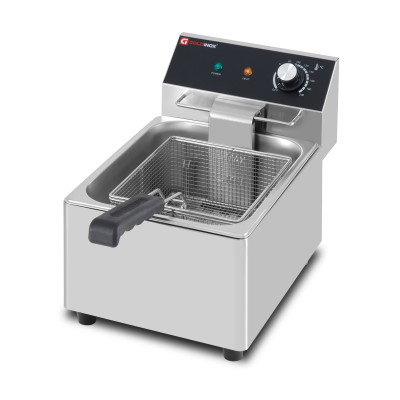 Friteuse électrique 6 Litres à poser - 3 kW / GOLDINOX Friteuse électrique 6 Litres à poser - 3 kW / GOLDINOX