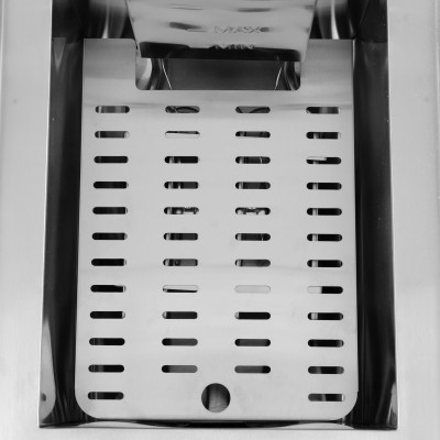 Friteuse électrique 10 Litres avec robinet de vidange à poser - 3 kW / GOLDINOX Friteuse électrique 10 Litres avec robinet de vidange à poser - 3 kW / GOLDINOX