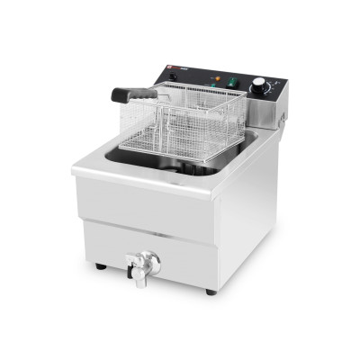 Friteuse électrique 16 Litres avec robinet de vidange à poser - 5 kW (400V) / GOLDINOX Friteuse électrique 16 Litres avec robinet de vidange à poser - 5 kW (400V) / GOLDINOX