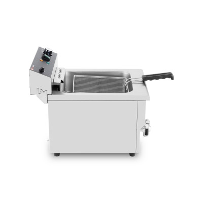 Friteuse électrique 16 Litres avec robinet de vidange à poser - 5 kW (400V) / GOLDINOX Friteuse électrique 16 Litres avec robinet de vidange à poser - 5 kW (400V) / GOLDINOX
