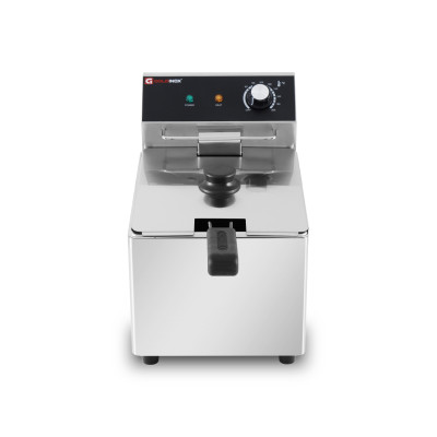 Friteuse électrique 8 Litres à poser - 3 kW / GOLDINOX Friteuse électrique 8 Litres à poser - 3 kW / GOLDINOX