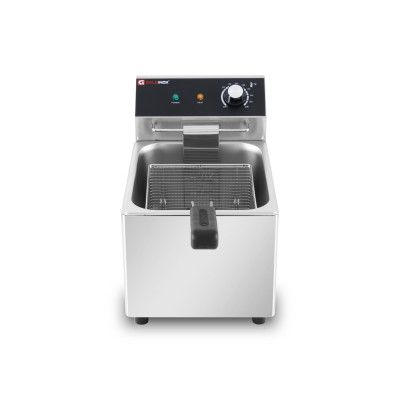 Friteuse électrique 8 Litres à poser - 3 kW / GOLDINOX Friteuse électrique 8 Litres à poser - 3 kW / GOLDINOX