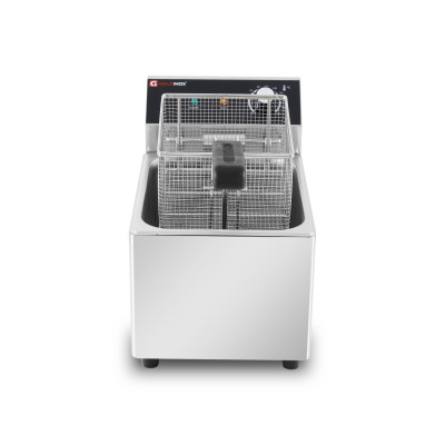 Friteuse électrique 8 Litres à poser - 3 kW / GOLDINOX Friteuse électrique 8 Litres à poser - 3 kW / GOLDINOX