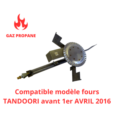 Brûleur gaz propane pour Four Tandoori / GOLDINOX Brûleur gaz propane pour Four Tandoori / GOLDINOX
