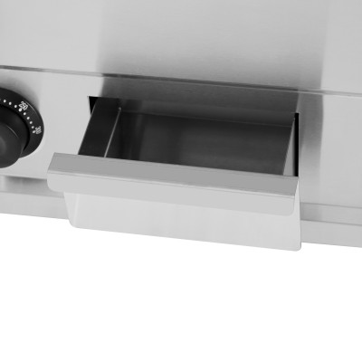 Plaque de cuisson en acier lisse électrique professionnelle 660 mm - GOLDINOX Plaque de cuisson en acier lisse électrique professionnelle 660 mm - GOLDINOX