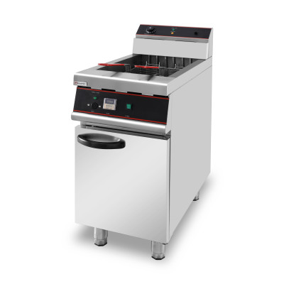 Friteuse sur coffre électrique professionnelle 21L - GOLDINOX Friteuse sur coffre électrique professionnelle 21L - GOLDINOX