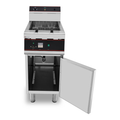 Friteuse sur coffre électrique professionnelle 21L - GOLDINOX Friteuse sur coffre électrique professionnelle 21L - GOLDINOX