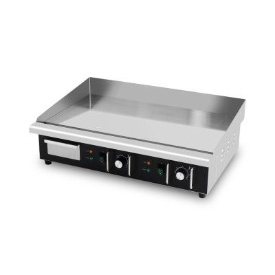 Plaque de cuisson en chrome lisse électrique professionnelle 730 mm - 400V - GOLDINOX Plaque de cuisson en chrome lisse électrique professionnelle 730 mm - 400V - GOLDINOX