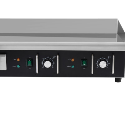 Plaque de cuisson en chrome lisse électrique professionnelle 730 mm - 400V - GOLDINOX Plaque de cuisson en chrome lisse électrique professionnelle 730 mm - 400V - GOLDINOX