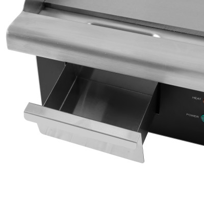 Plaque de cuisson en chrome lisse électrique professionnelle 730 mm - 400V - GOLDINOX Plaque de cuisson en chrome lisse électrique professionnelle 730 mm - 400V - GOLDINOX
