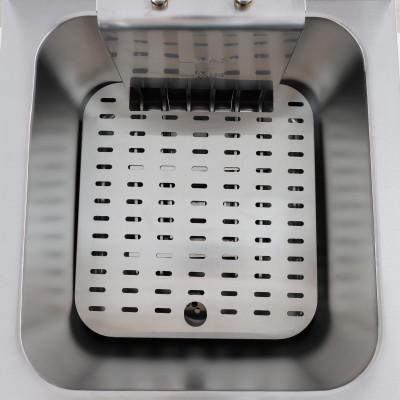 Friteuse sur coffre électrique professionnelle 16L - 400V - GOLDINOX Friteuse sur coffre électrique professionnelle 16L - 400V - GOLDINOX