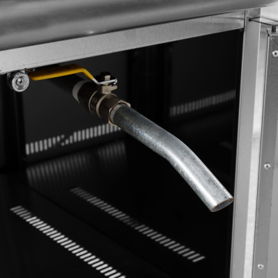 Friteuse sur coffre électrique professionnelle 21L - GOLDINOX Friteuse sur coffre électrique professionnelle 21L - GOLDINOX