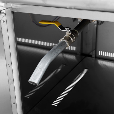 Friteuse sur coffre électrique professionnelle 2 cuves 21L - 380V - GOLDINOX Friteuse sur coffre électrique professionnelle 2 cuves 21L - 380V - GOLDINOX