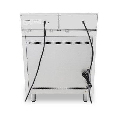 Friteuse sur coffre électrique professionnelle 2 cuves 21L - 380V - GOLDINOX Friteuse sur coffre électrique professionnelle 2 cuves 21L - 380V - GOLDINOX