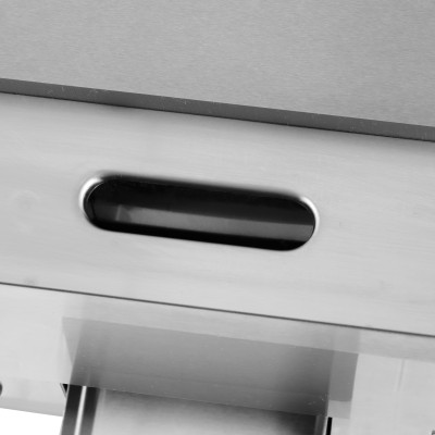 Plaque de cuisson en acier lisse électrique professionnelle 660 mm - GOLDINOX Plaque de cuisson en acier lisse électrique professionnelle 660 mm - GOLDINOX