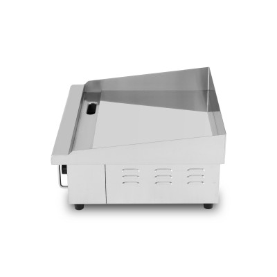 Plaque de cuisson en chrome lisse électrique professionnelle 550 mm - GOLDINOX Plaque de cuisson en chrome lisse électrique professionnelle 550 mm - GOLDINOX