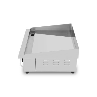 Plaque de cuisson en chrome lisse électrique professionnelle 730 mm - 400V - GOLDINOX Plaque de cuisson en chrome lisse électrique professionnelle 730 mm - 400V - GOLDINOX