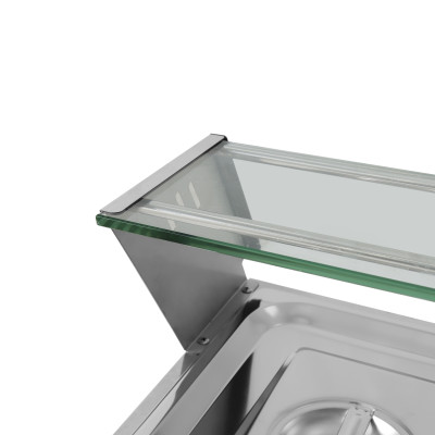 Bain marie avec robinet de vidange GN 1/1 Bain marie avec robinet de vidange GN 1/1