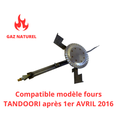 Brûleur gaz naturel pour Four Tandoori (A PARTIR D'AVRIL 2016) - GOLDINOX Brûleur gaz naturel pour Four Tandoori (A PARTIR D'AVRIL 2016) - GOLDINOX