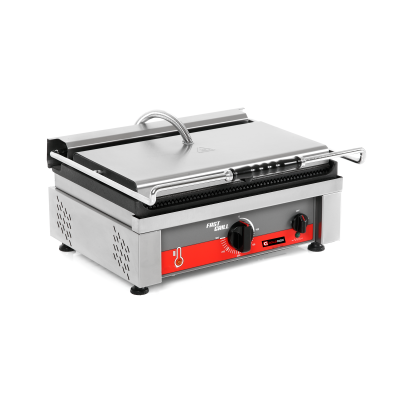 Contact Grill Extra Large haut et bas Rainuré (450x270 mm) PREMIUM / GOLDINOX Contact Grill Extra Large haut et bas Rainuré (450x270 mm) PREMIUM / GOLDINOX