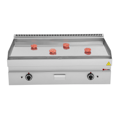 Plaque de cuisson chrome à gaz professionnelle 1100mm - GOLDINOX Plaque de cuisson chrome à gaz professionnelle 1100mm - GOLDINOX