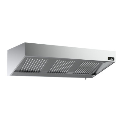 Hotte murale 2600 x 700 x 540 mm avec moteur, variateur, éclairage, filtre et robinet de vidange / GOLDINOX Hotte murale 2600 x 700 x 540 mm avec moteur, variateur, éclairage, filtre et robinet de vidange / GOLDINOX
