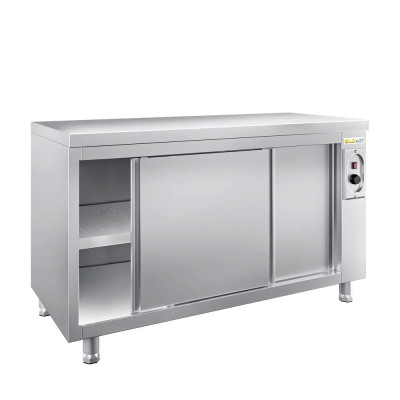 Meuble bas inox chauffant 1600 x 600 mm PREMIUM / GOLDINOX Meuble bas inox chauffant 1600 x 600 mm PREMIUM / GOLDINOX