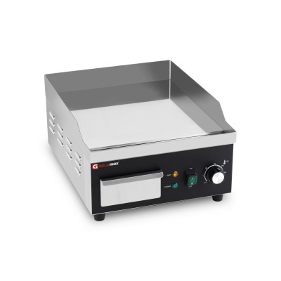 Plaque de cuisson en chrome lisse électrique professionnelle 360 mm - GOLDINOX Plaque de cuisson en chrome lisse électrique professionnelle 360 mm - GOLDINOX